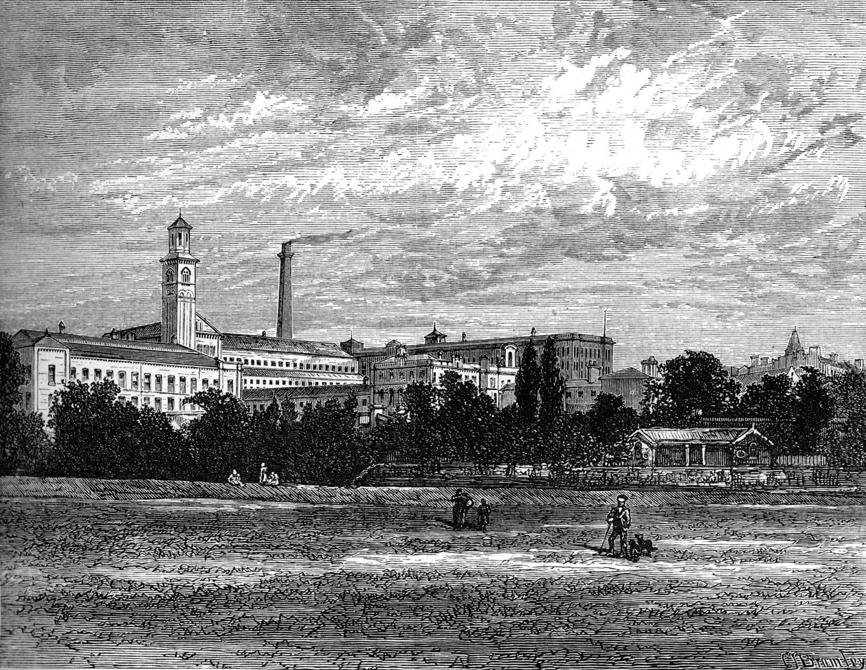 Saltaire verk, c1880 av Unbekannt