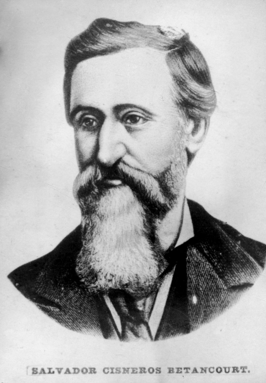 Salvador Cisneros Betancourt, markis av Santa Lucia 1828 - 1914, kubansk politiker, c1910 av Unbekannt
