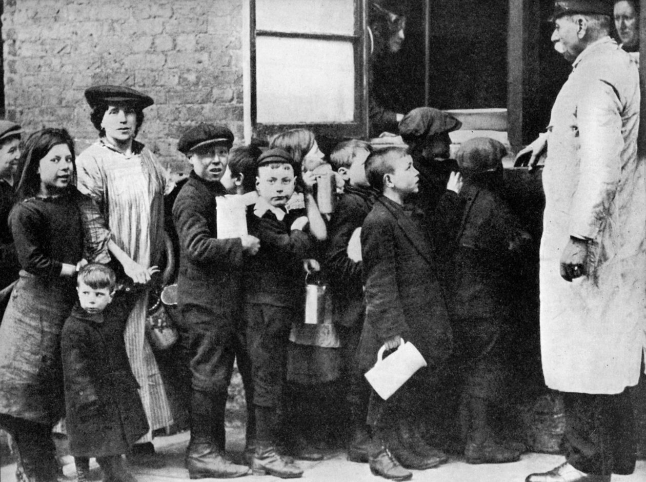 Frälsningsarméns gemensamma kök, Bermondsey, London, 1917 1936 av Unbekannt