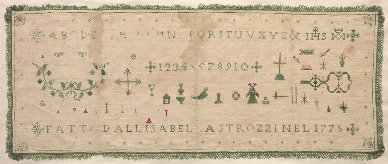 Provtagare, 1775. av Unbekannt