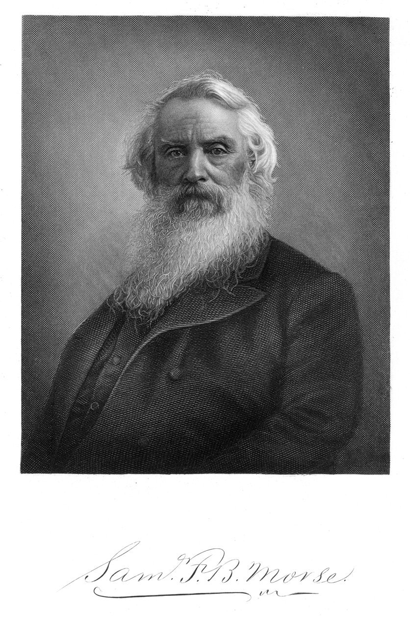 Samuel Finley Breese Morse, amerikansk konstnär och uppfinnare, 1896 av Unbekannt