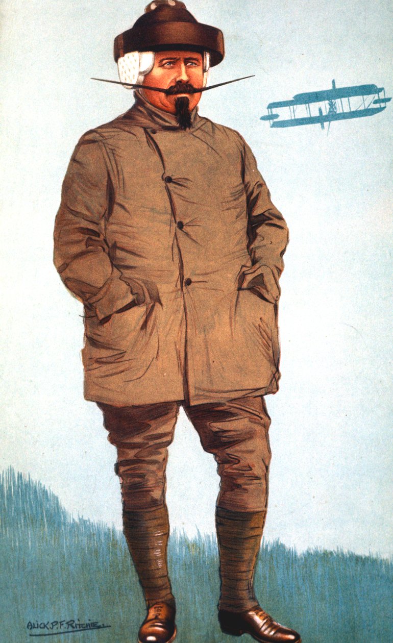 Samuel Franklin Cody 1862-1913, amerikanskfödd brittisk flygpionjär av Unbekannt