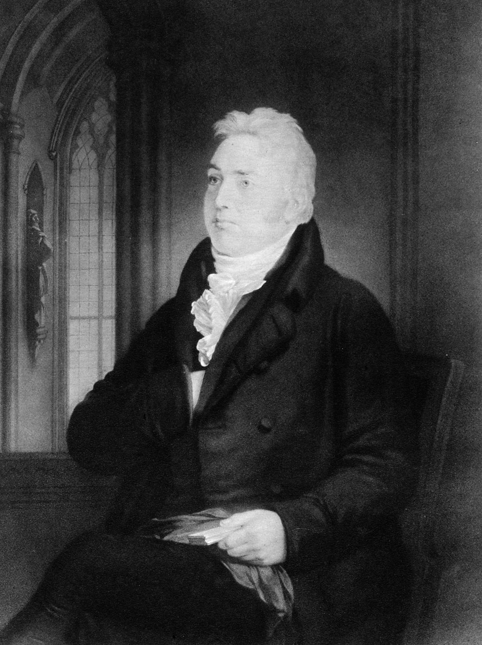 Samuel Taylor Coleridge, engelsk poet, kritiker och filosof, 1800-talet av Unbekannt