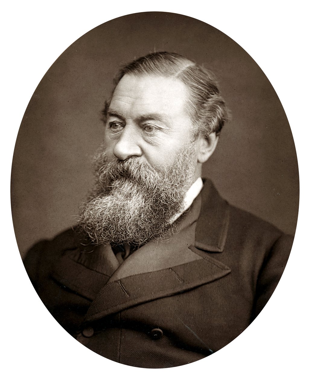 Samuel White Baker 1821-1893, engelsk upptäcktsresande och antislaverikampanj, c1880 av Unbekannt