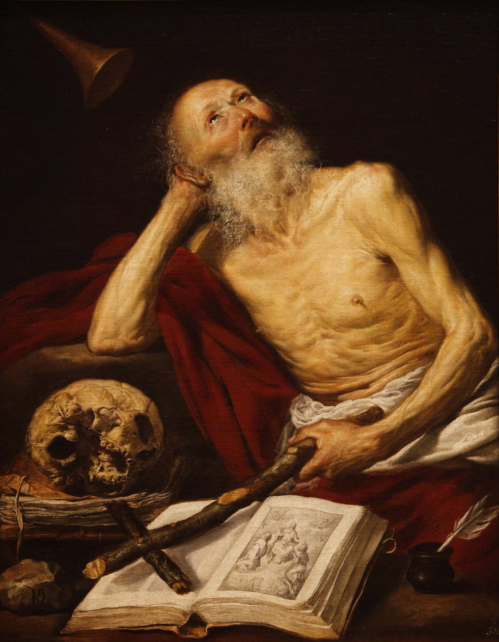 St. Hieronymus av Antonio de Pereda Madrid Spanien av Unbekannt