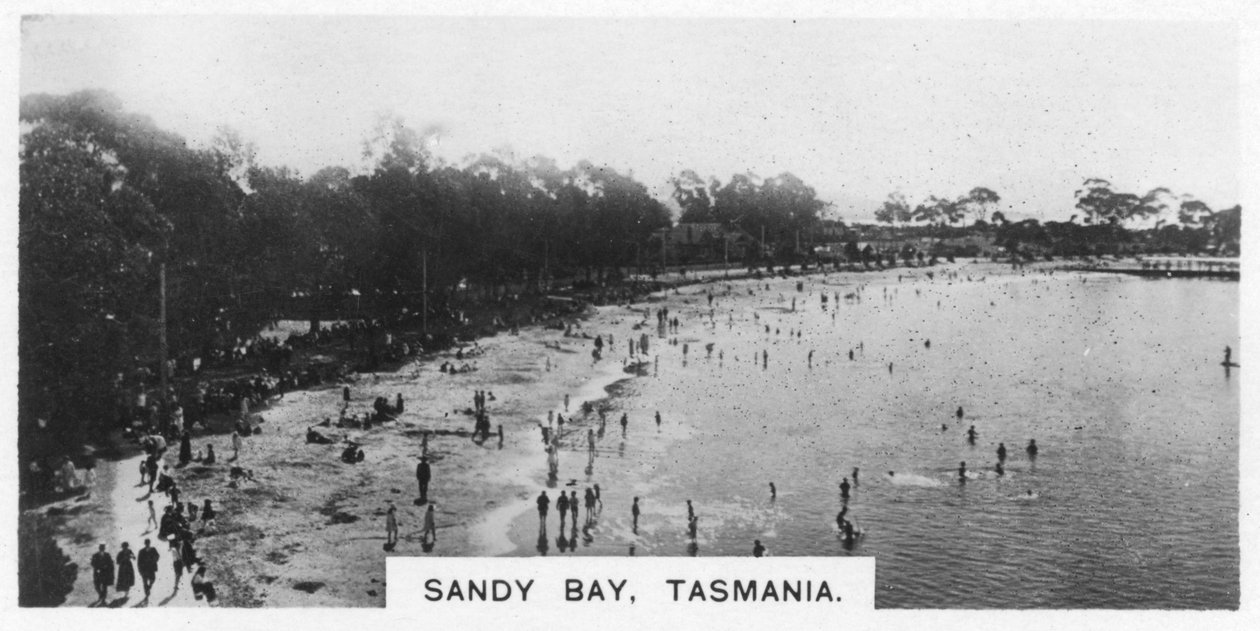 Sandy Bay, Tasmanien, Australien, 1928 av Unbekannt