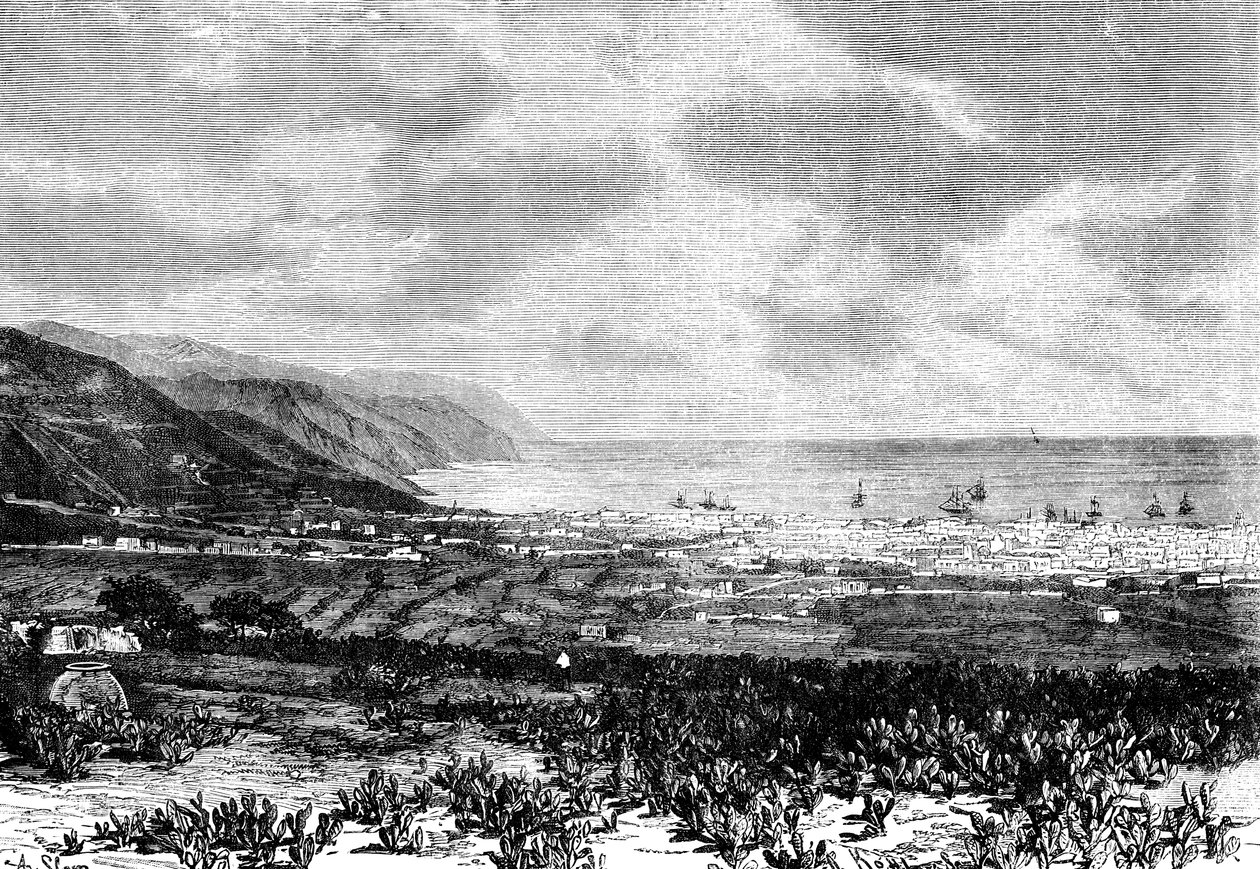 Santa Cruz, Teneriffa, Spanien, 1895 av Unbekannt