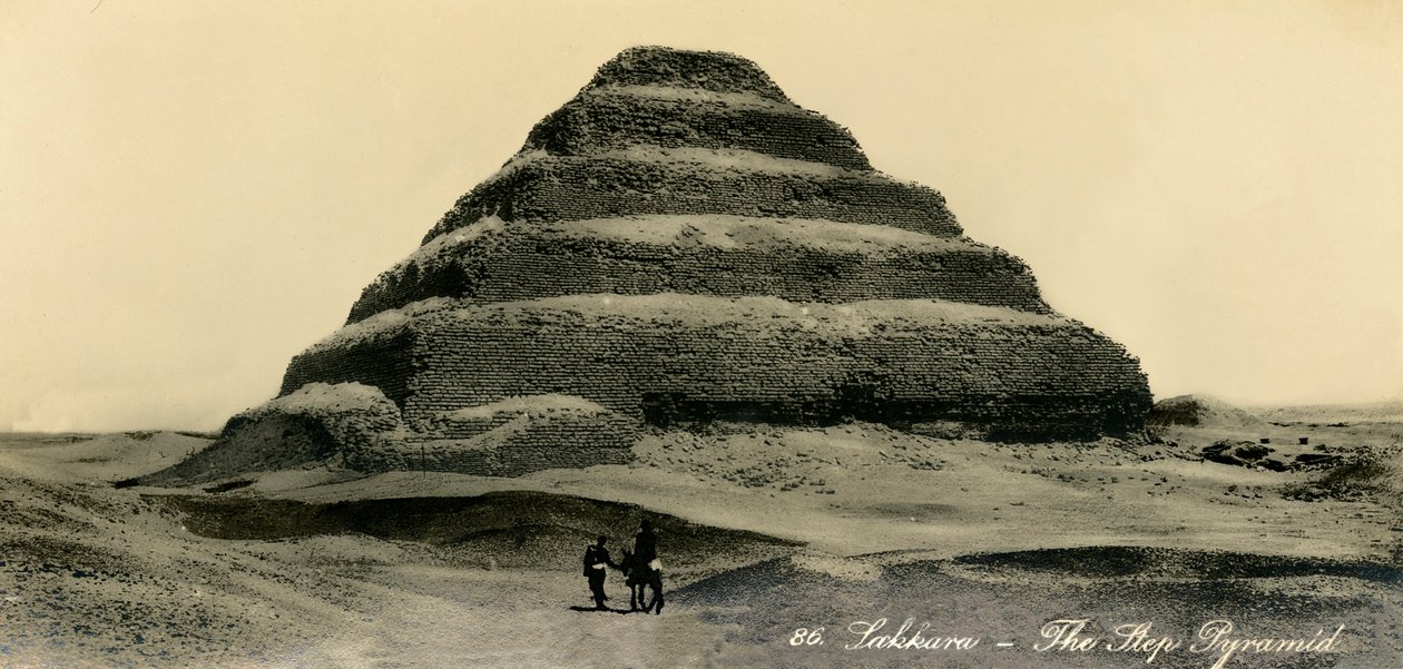 Saqqara - Stegpyramiden, c1918-c1939. av Unbekannt