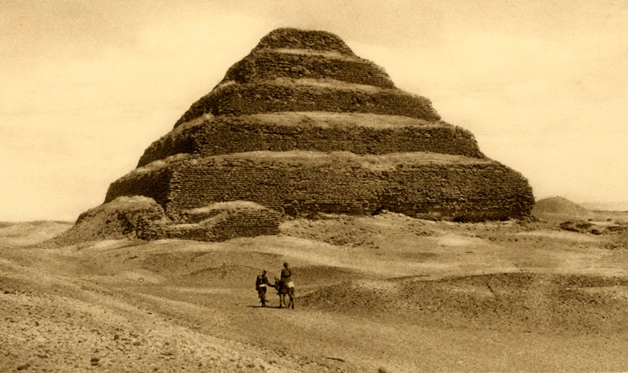 Saqqara - Stegpyramiden, c1918-c1939. av Unbekannt