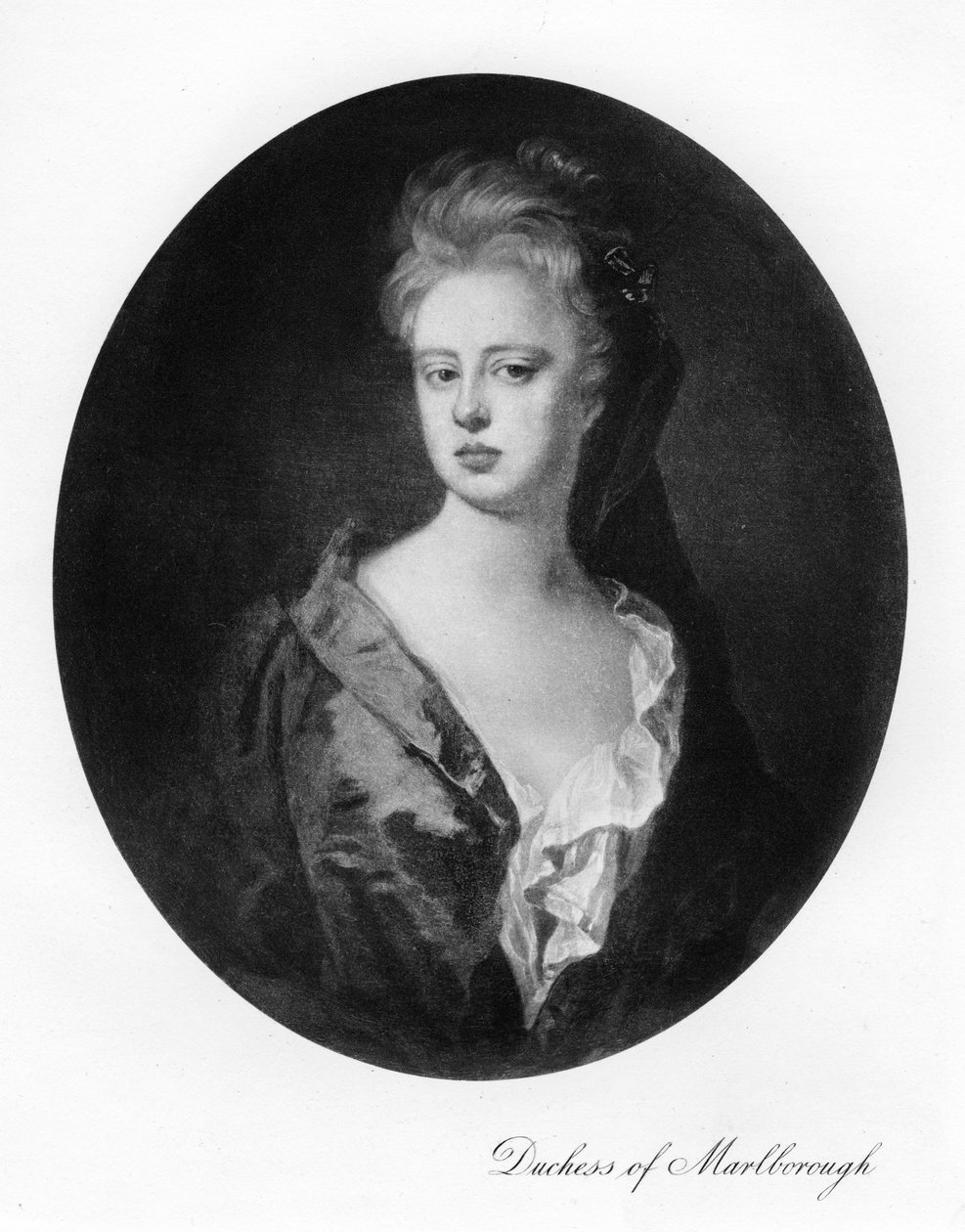 Sarah Churchill, hertiginna av Marlborough, 1907 av Unbekannt