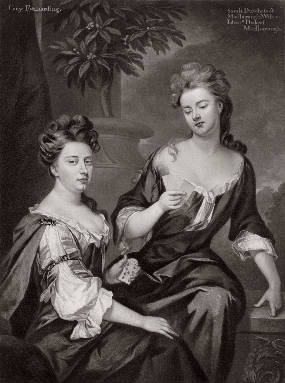 Sarah, hertiginna av Marlborough och Lady Fitzharding, c1702 1906 av Unbekannt