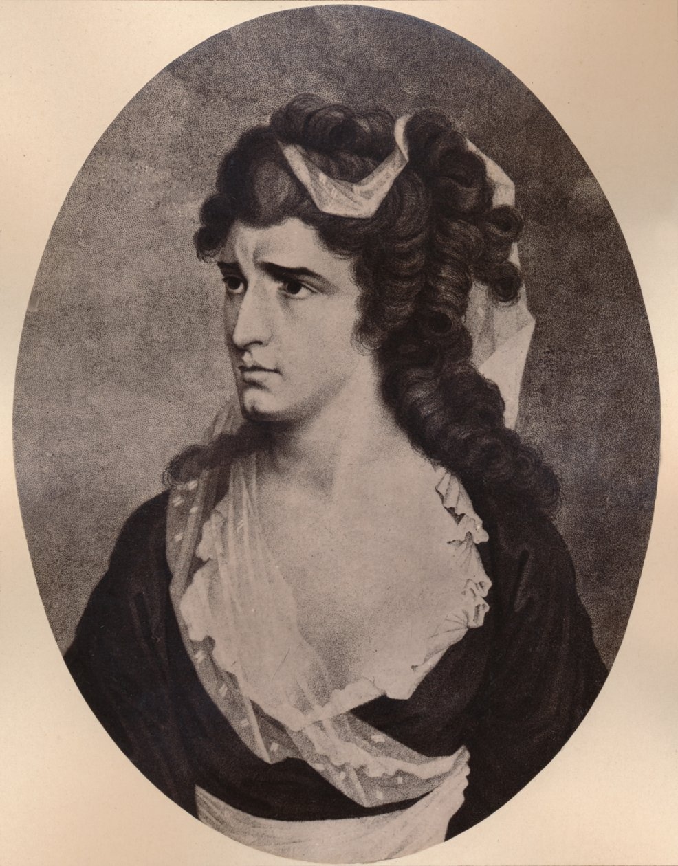 Sarah Siddons, walesisk skådespelerska, c sent 1700- eller 1800-tal 1894 av Unbekannt