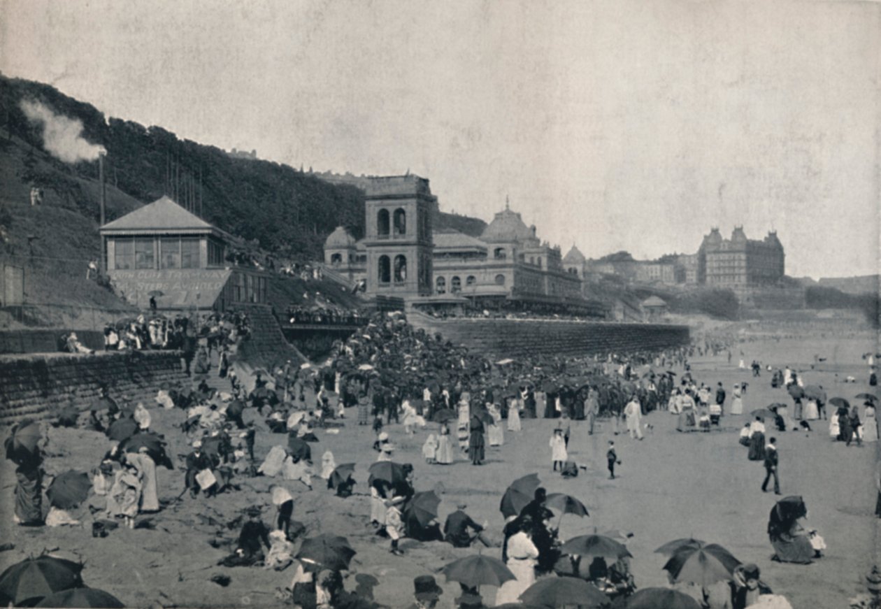 Scarborough - The Childrens Corner, 1895 av Unbekannt