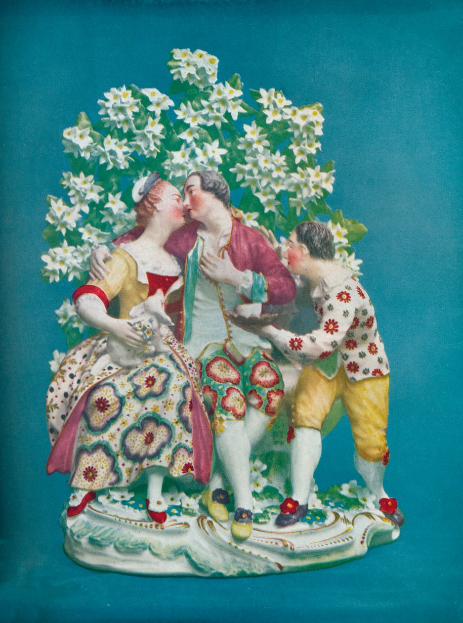 Scen från den italienska komedin, c1770 av Unbekannt