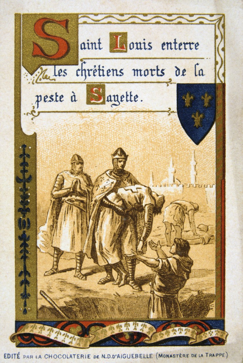 Scen från Bertrand du Guesclins liv, 1800-talet av Unbekannt