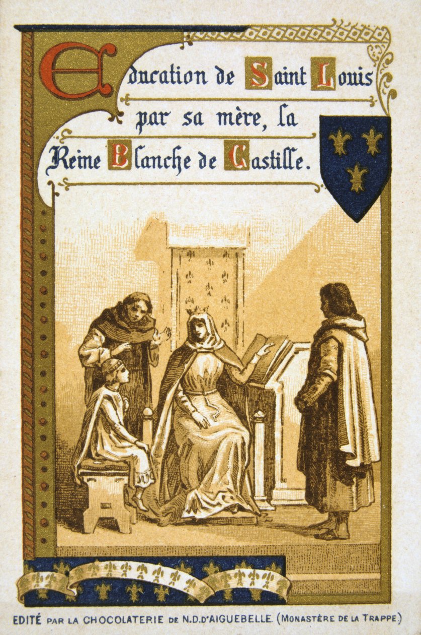 Scen från Bertrand du Guesclins liv, 1800-talet av Unbekannt