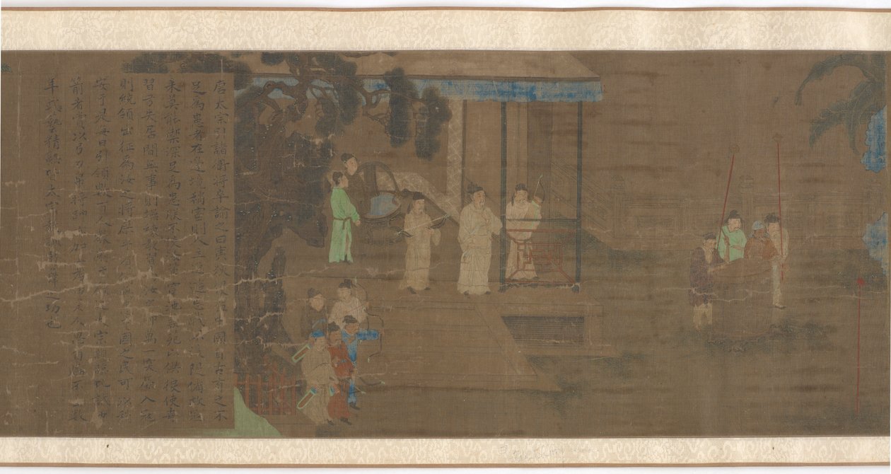 Scener från berömda mäns liv del 2, Mingdynastin, 1500-1600-talet. av Unbekannt