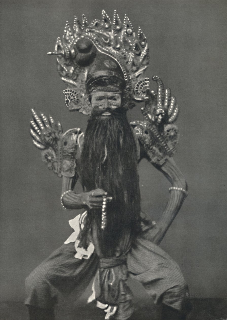 Skådespelare som Guruswamin, chefsandlig lärare, 1926 av Unbekannt