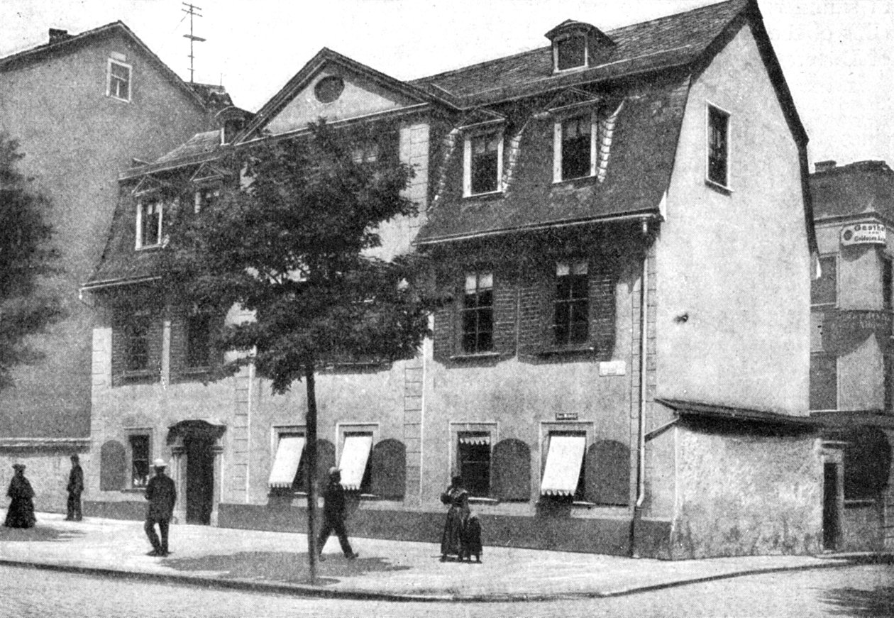 Schillers hus, tyska Aten, Tyskland, 1922 av Unbekannt