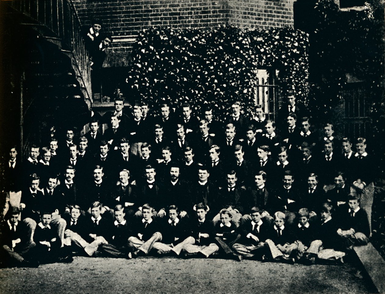 School House, Harrow, 1887, 1945. av Unbekannt