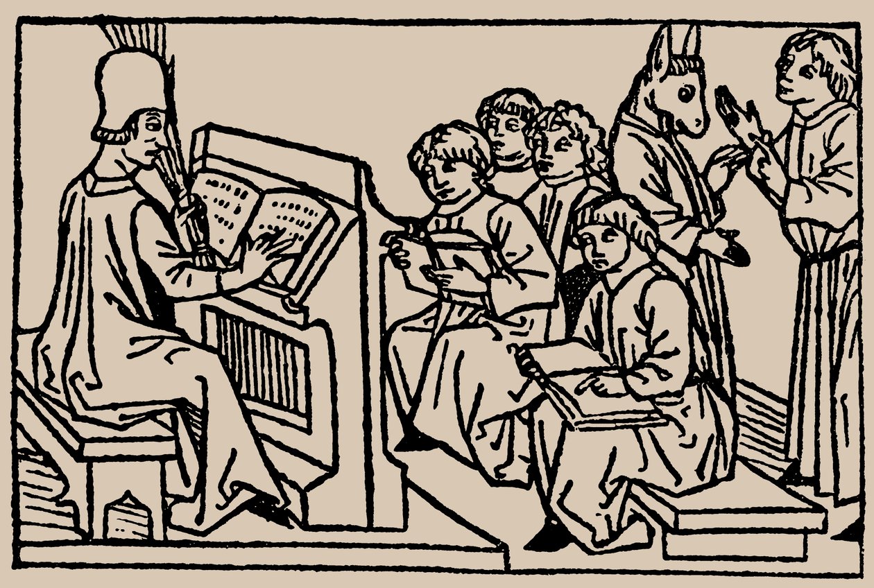 Skollektioner. Från människolivets spegel av Rodericus Zamorensis, 1479 av Unbekannt