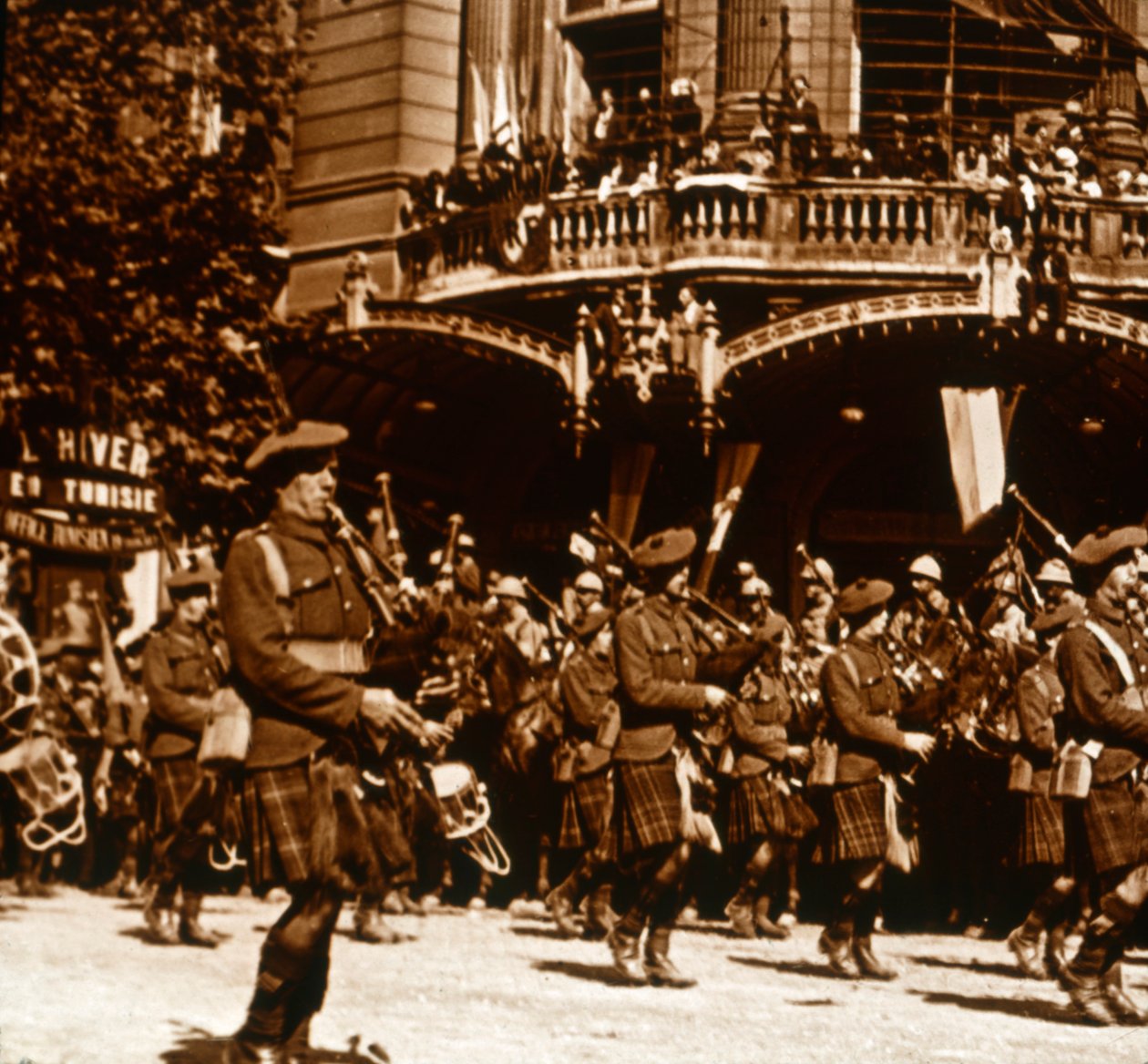 Skotska soldater, 14 juli 1919 av Unbekannt