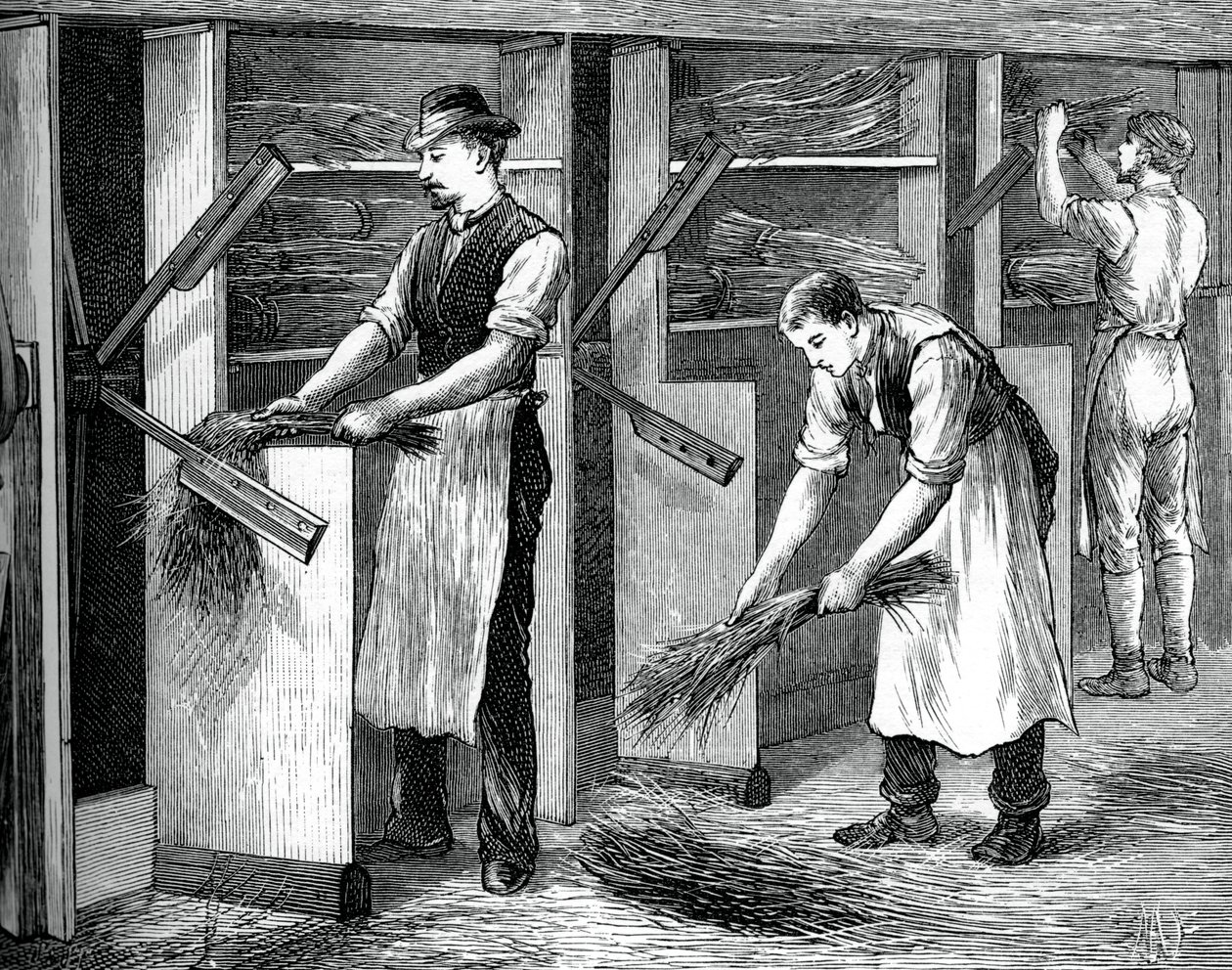 Skärverk, c1880 av Unbekannt
