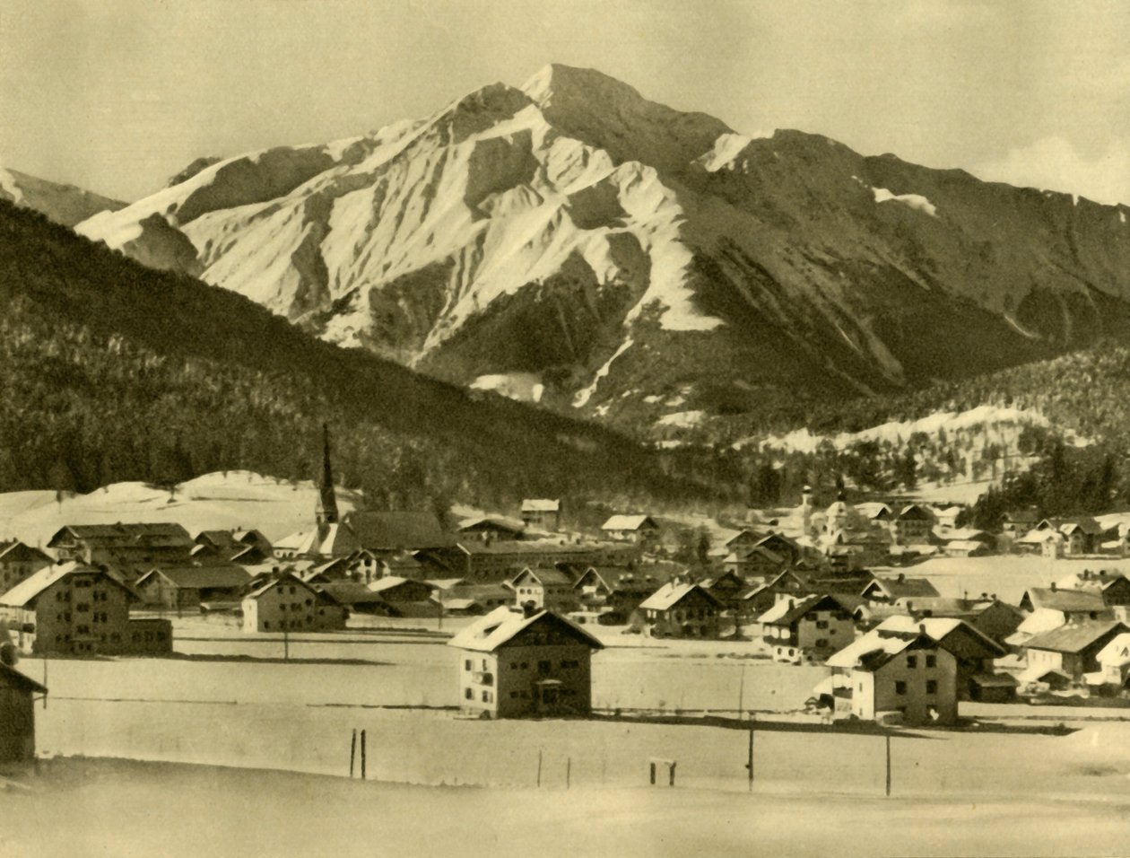 Seefeld i Tirol, Österrike, c1935. av Unbekannt