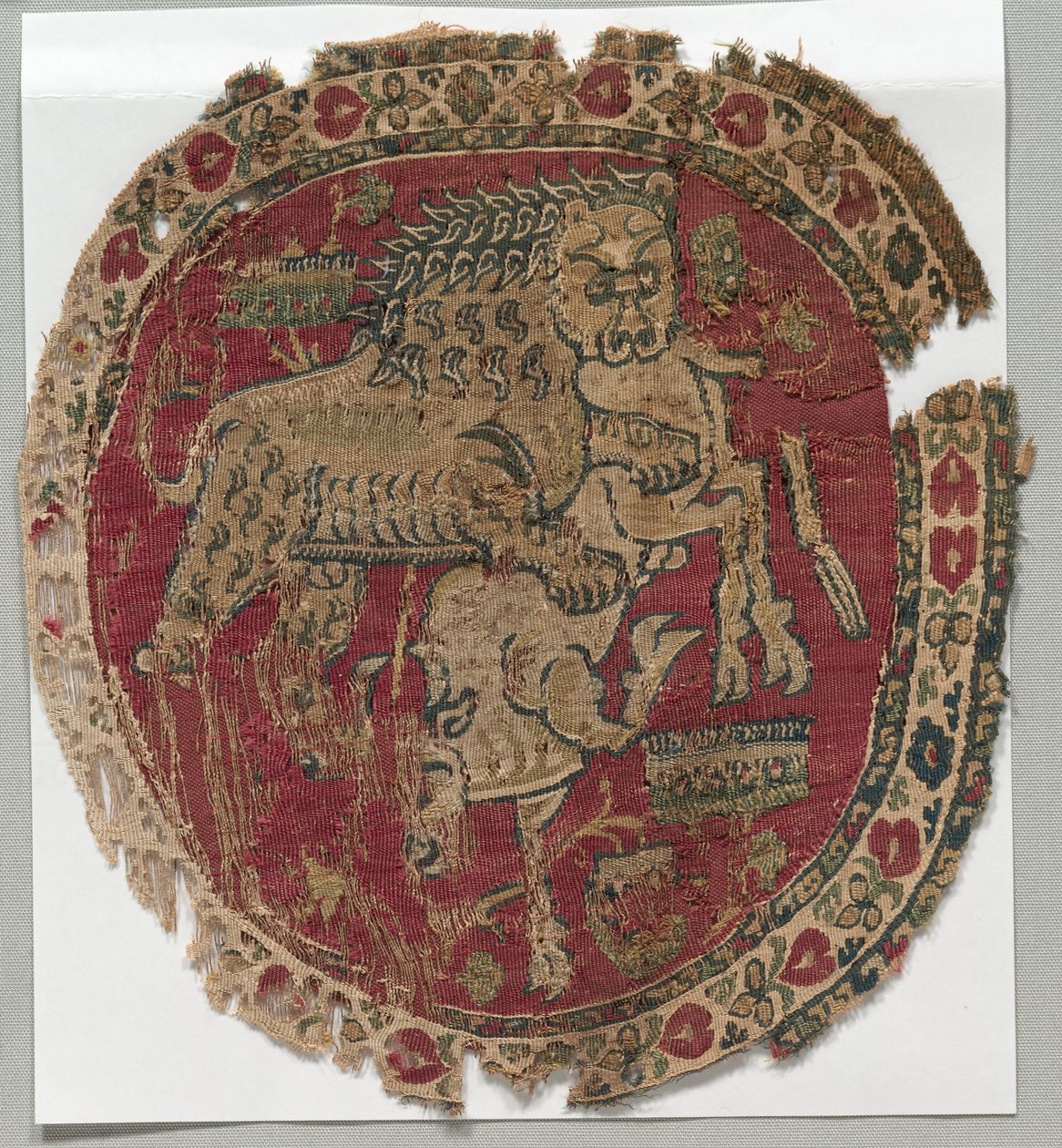 Segment från en tunika, 750 - 799. av Unbekannt
