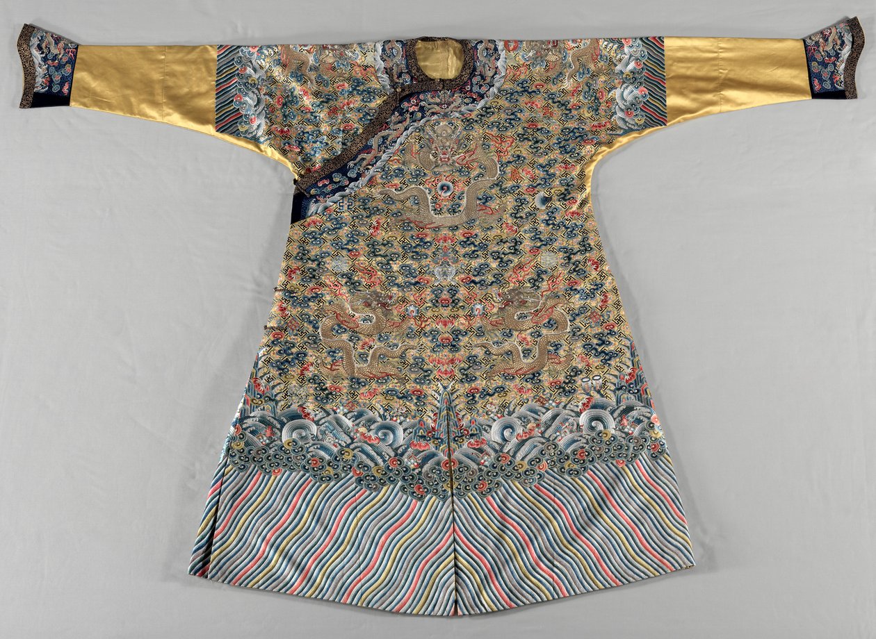 Halvformell Court Robe Jifu, sent 1700-tal. av Unbekannt