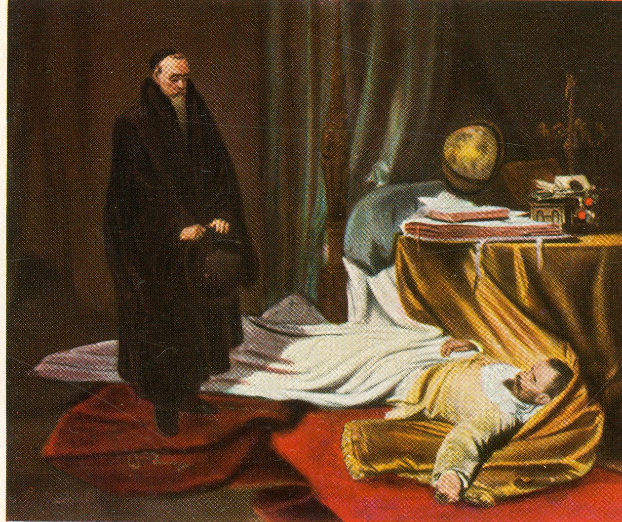 Seni med Wallensteins kropp, 26 februari 1634, 1936. av Unbekannt