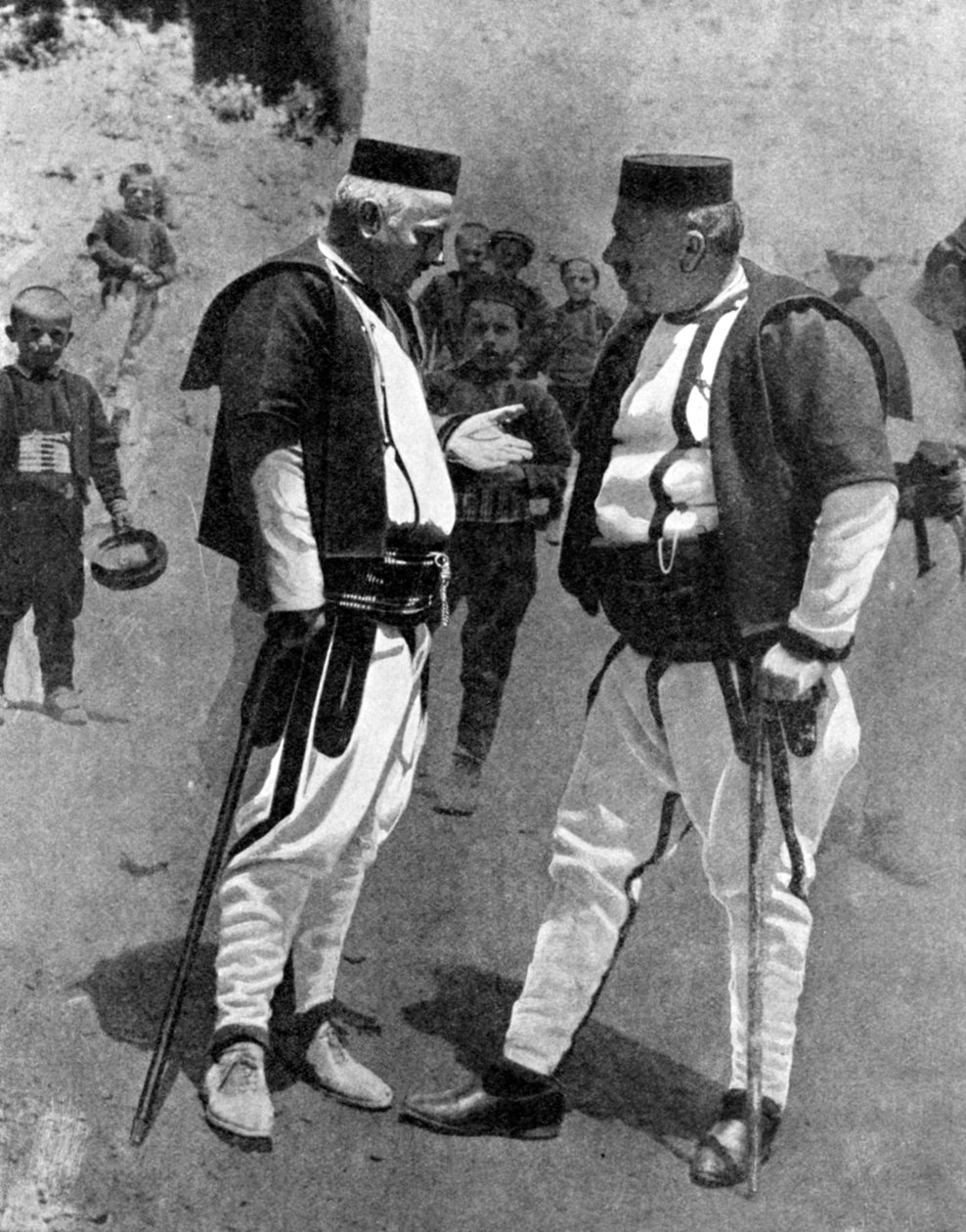 Serbiska bönder, 1936 av Unbekannt