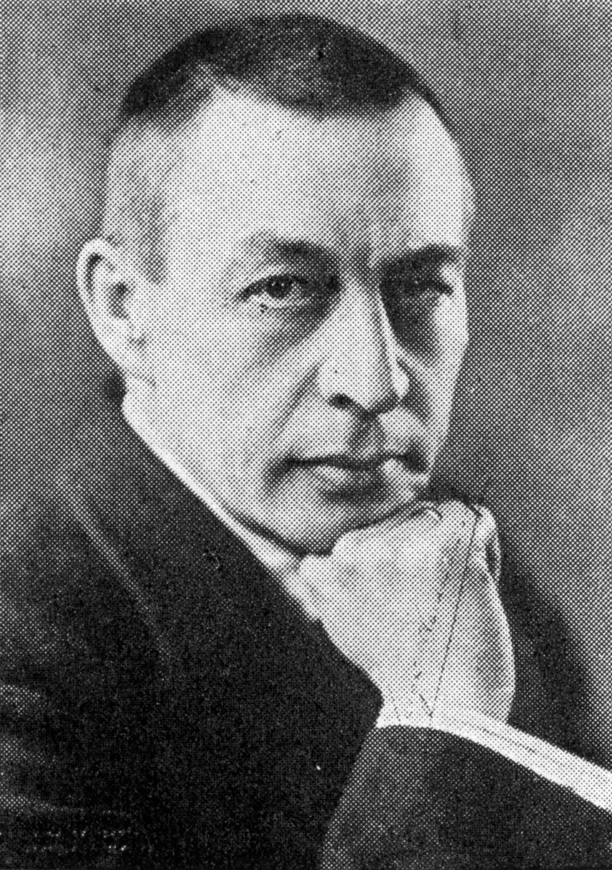 Sergei Rachmaninoff 1873-1943, rysk-amerikansk kompositör, pianist och dirigent av Unbekannt