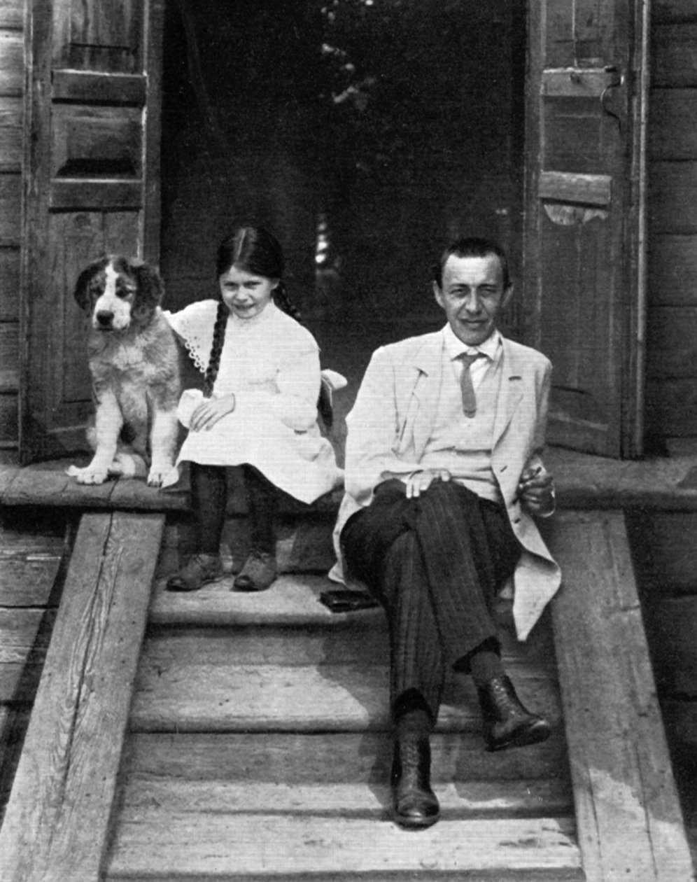 Sergei Rachmaninov, rysk kompositör, pianist och dirigent, Ivanovka, Ryssland, 1913 av Unbekannt