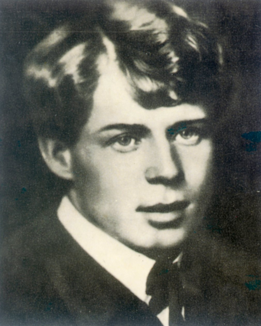 Sergei Yesenin, rysk poet, 1910-talet av Unbekannt