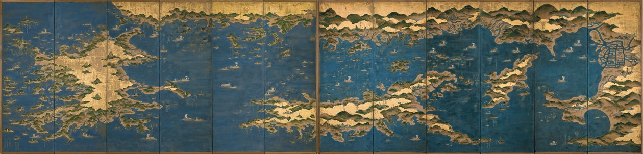 Seto Inland Sea, andra hälften av 1600-talet. av Unbekannt
