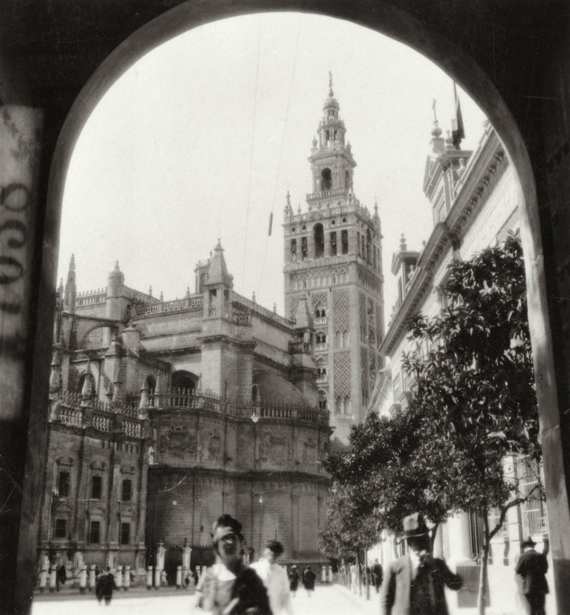 Sevillas katedral, Spanien, 1900-talet av Unbekannt