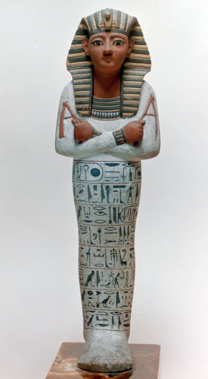 Shabti-figur av Ramses IV, egyptisk, 20:e dynasti av Unbekannt