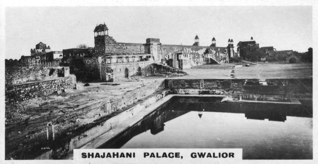 Shajahani Palace, Gwalior, Indien, c1925 av Unbekannt