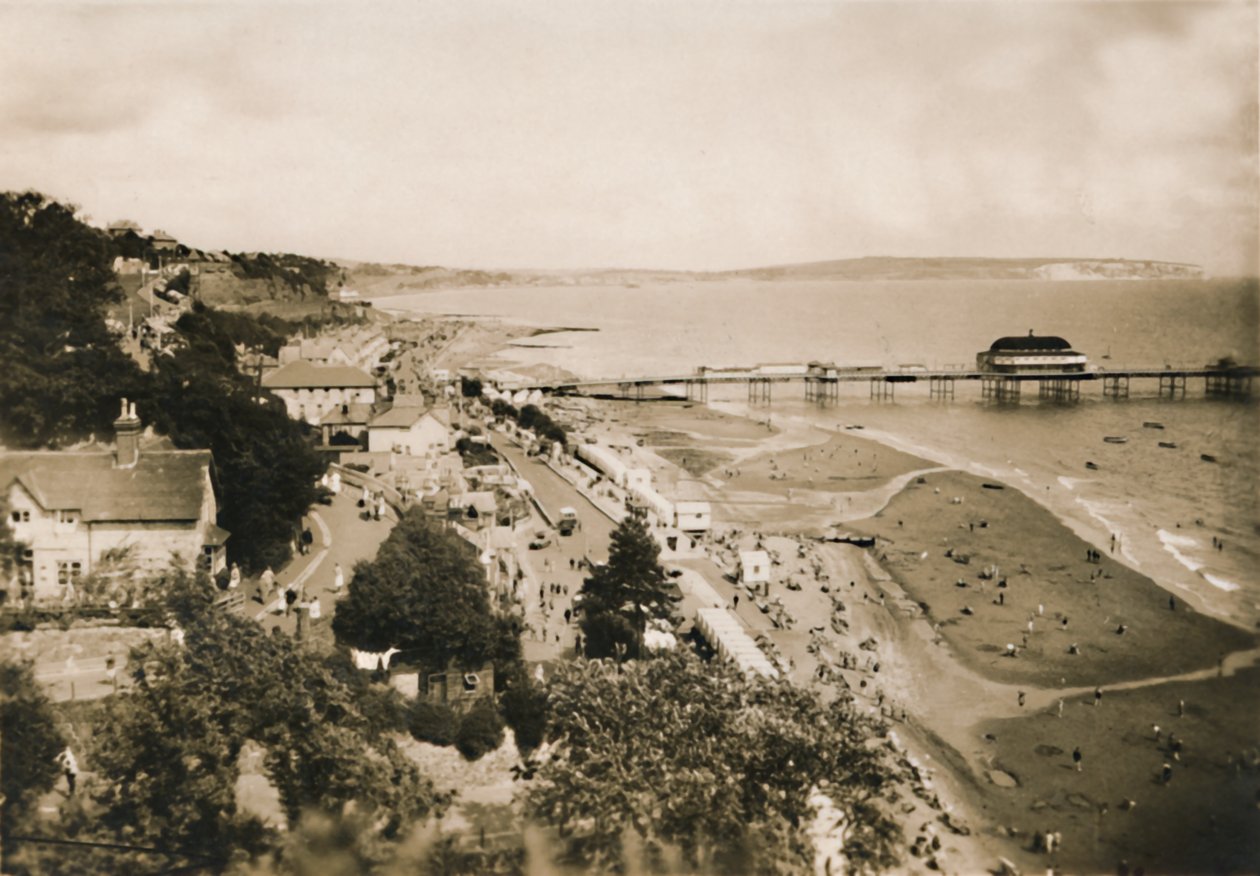 Shanklin, I.W., från Rylstone, c1920. av Unbekannt