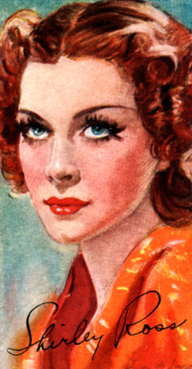 Shirley Ross, 1913-1975, amerikansk filmskådespelerska, 1900-talet av Unbekannt