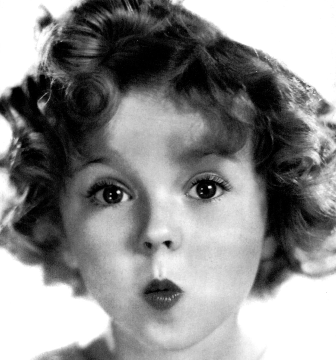 Shirley Temple, amerikansk skådespelerska, 1934-1935 av Unbekannt
