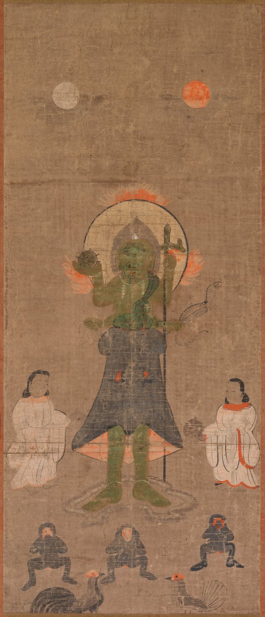 Shomen Kongo: The Blue-Faced Kongo, 1600-talet. av Unbekannt