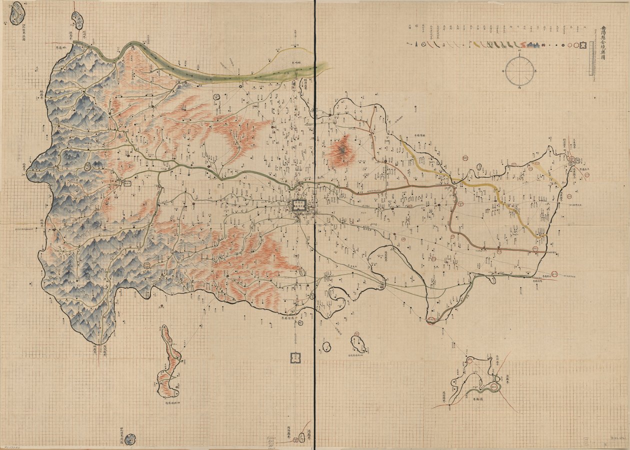 Visar berg, floder, städer, byar, marknader, tempel och vägar i Anyang County, Henan-provinsen. Relief visad bildmässigt. Tillgänglig även via Library of Congresss webbplats som en rasterbild. Tidigare anropsnummer: G7823.A77 1910 .A5 Vault Föregående av Unbekannt