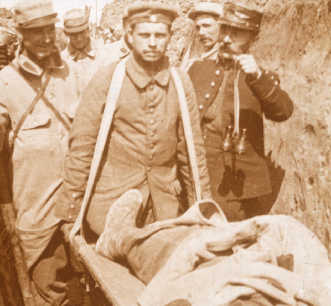Sidi-Brahim skyttegravar, Carency, norra Frankrike, c1914-c1918 av Unbekannt