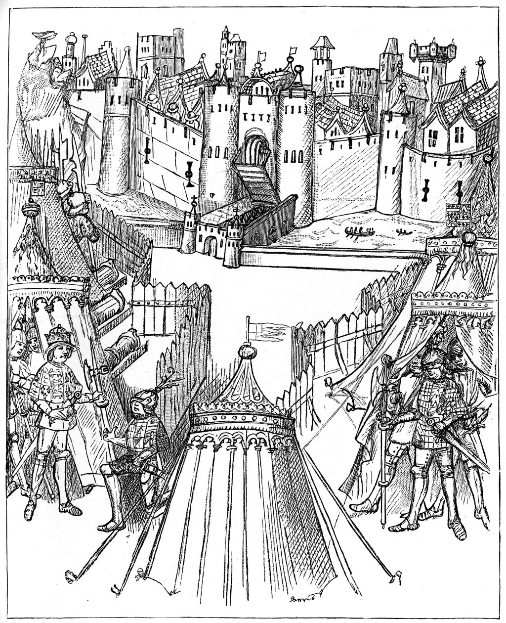 Segrar av Rouen, 1418-1419, 1893 av Unbekannt