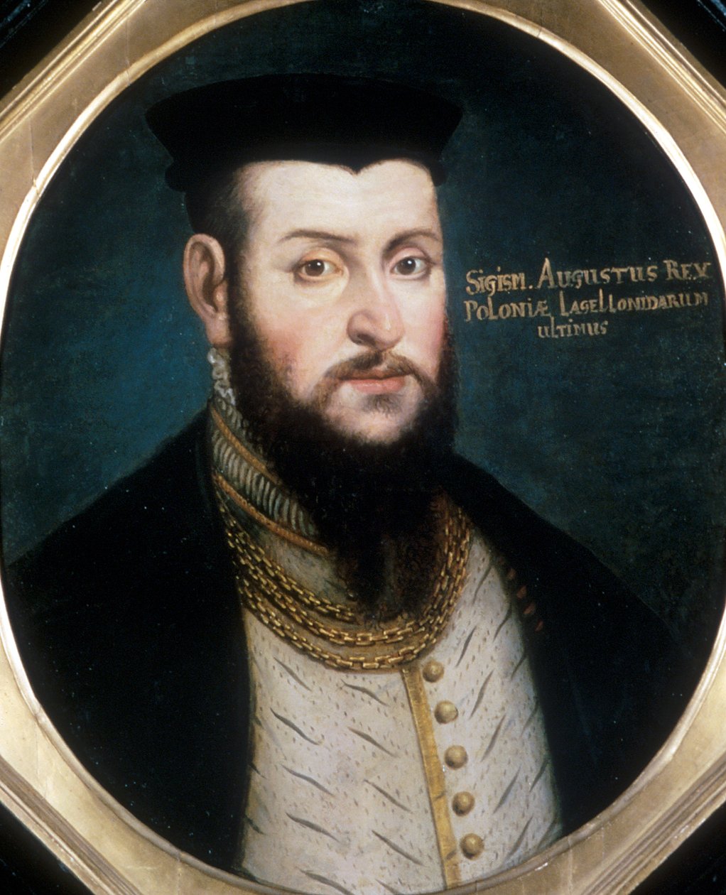 Sigismund II, Augustus, medhärskare över Polen med sin far 1530-1548, ensam härskare från 1548 av Unbekannt