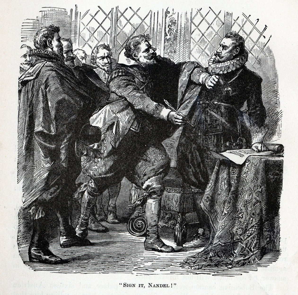 Skriv under, Nandel!, 1882 av Unbekannt