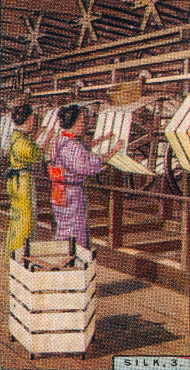 Silk, 3. - Reeling Silk, Japan, 1928 av Unbekannt