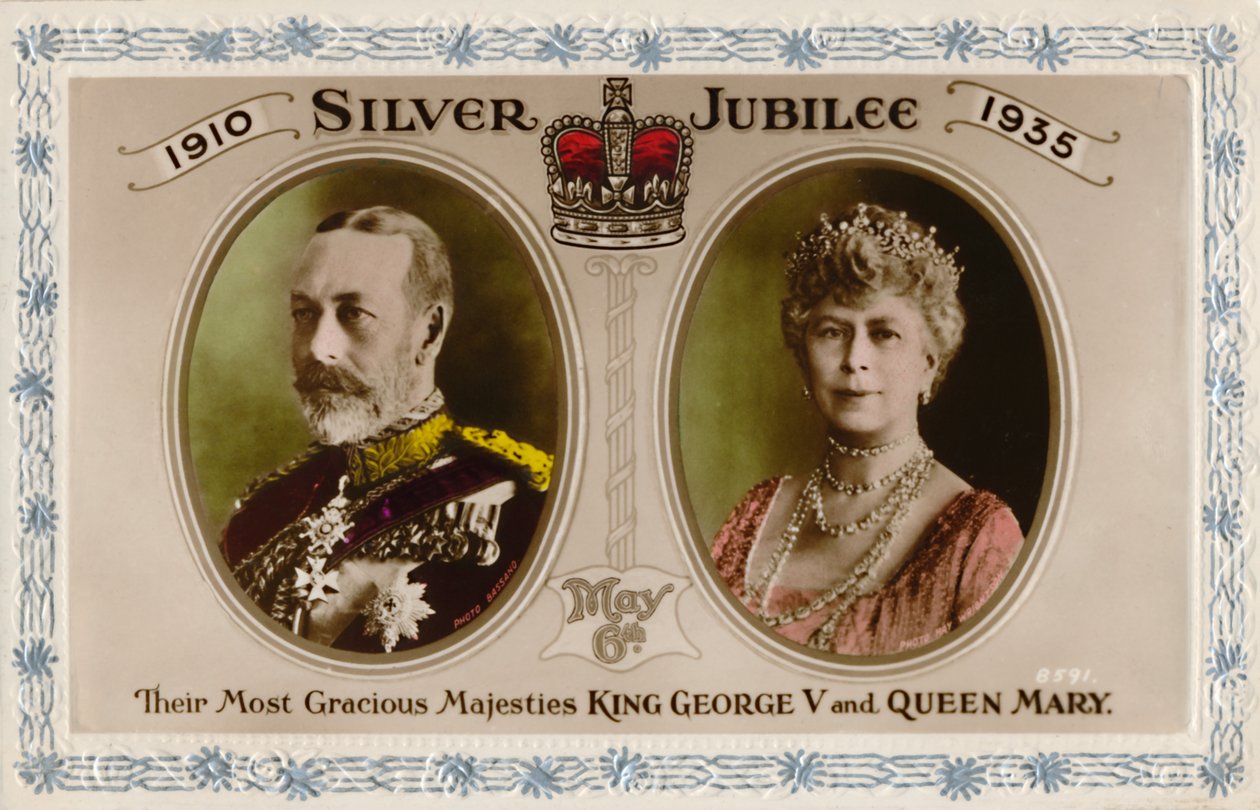 Silverjubileum 1910-1935, 6 maj - King George V och Queen Mary, 1935. av Unbekannt